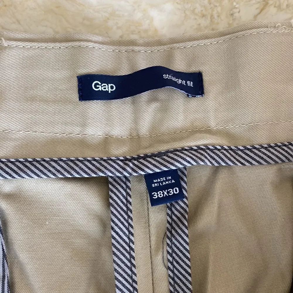 NWT Gap Straight Leg Khakis 38”/30” - Picture 9 of 9